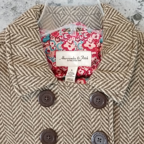 ABERCROMBIE & FITCH Wool Jacket - Picture 2 of 8